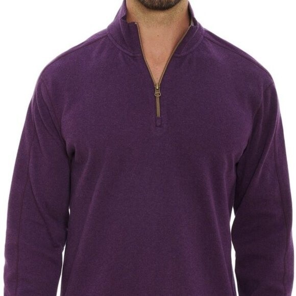 Robert Graham Callon Quarter Zip Sweater Size Small - Picture 1 of 9